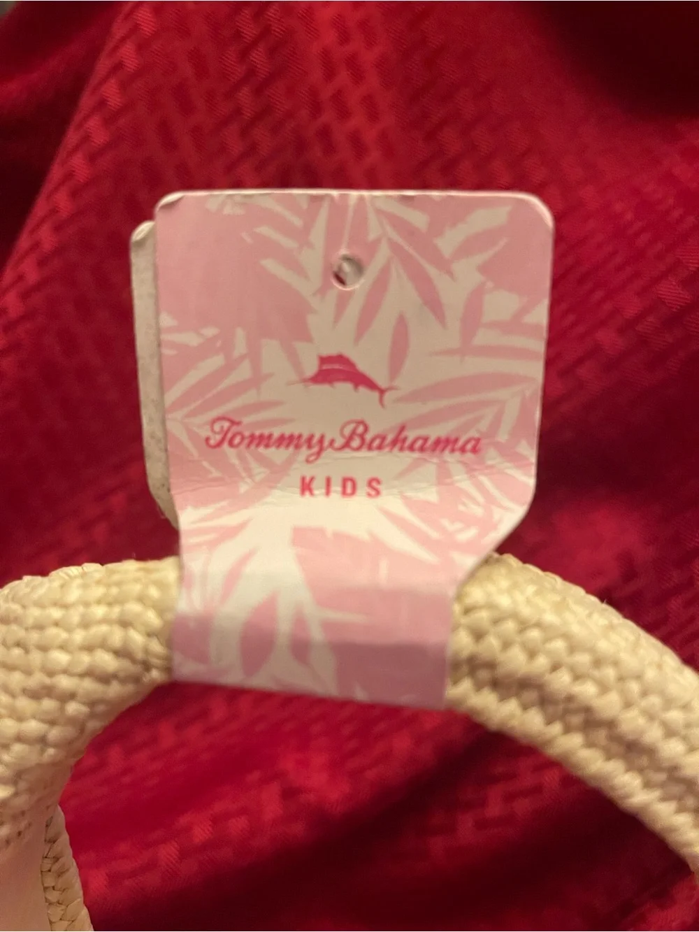 Tommy Bahama cream braided